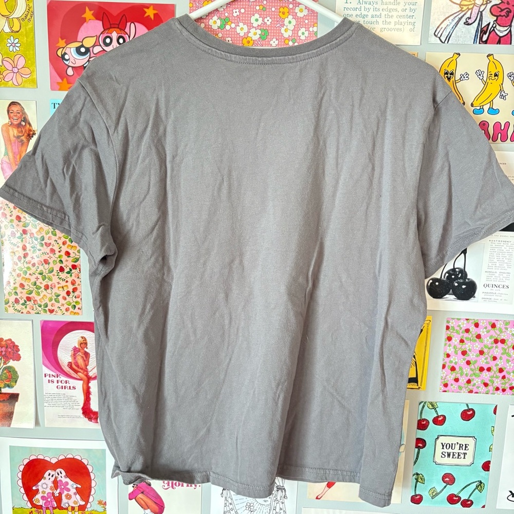 CARE BEARS Y2K Retro Style Grey Rainbow Graphic Nostalgic Cartoon Tee - Picture 5 of 7